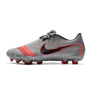 Nike Phantom Vnm Elite FG stříbrný Černá Šedá